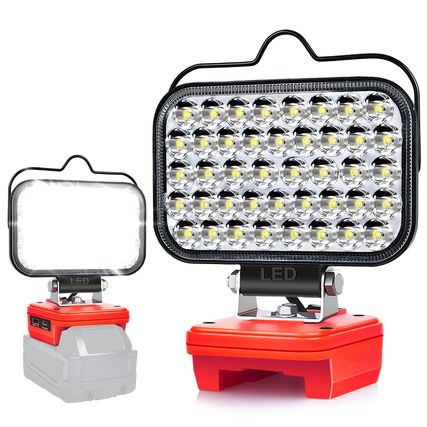 LED Work Light for Milwaukee M18 18V Battery – Portable Tool