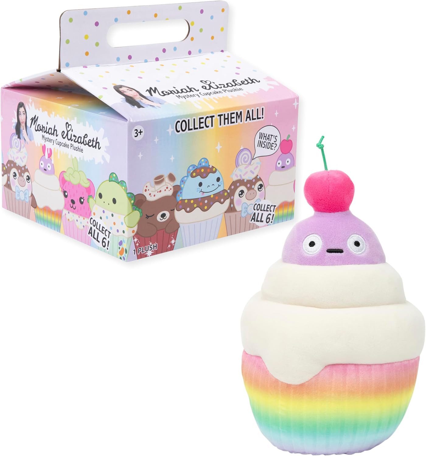 Moriah Elizabeth Cupcake Mystery Plush – 6 Inch Soft Collectible Toy