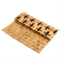 VIFERR Bamboo Bath Mat – Non-Slip Teak Wood Shower Mat for Bathroom