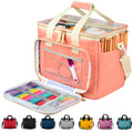 Hoshin Knitting Bag | Large Yarn Storage Tote with Shoulder Strap & Divider