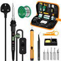 80W LCD Soldering Iron Kit – 13-in-1 Welding Tool Set