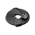 Heavy Duty Outdoor Extension Lead – 5m Black 13A Power Cord
