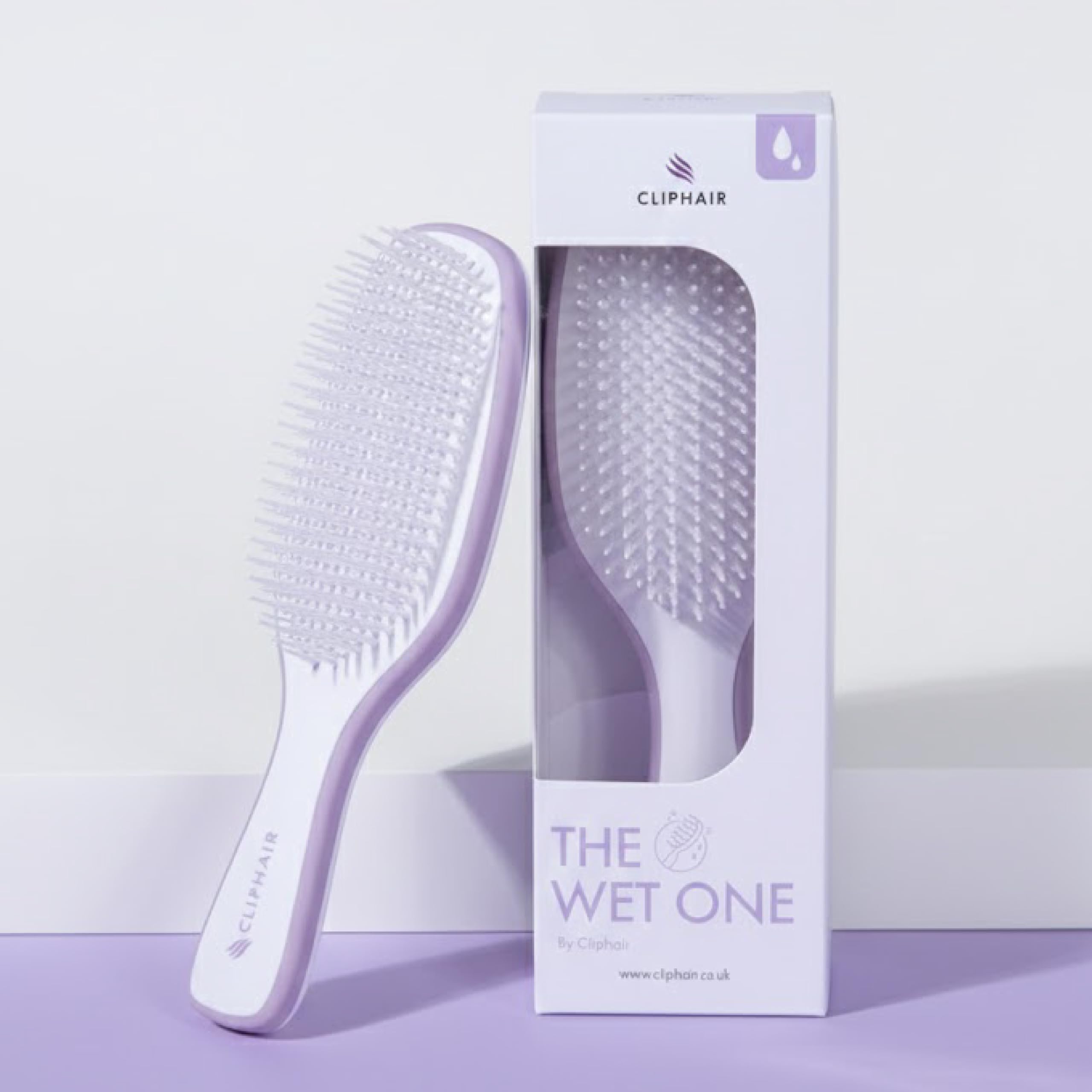 Cliphair Detangle Hair Brush for Hair Extensions | Wet & Dry Anti-Slip