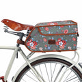 Tourbon Insulated Canvas Bicycle Pannier Rear Rack Cooler Bag – Green