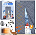 Homebay Magnetic Thermal Insulated Door Curtain - Oxford Fabric - 80x200cm