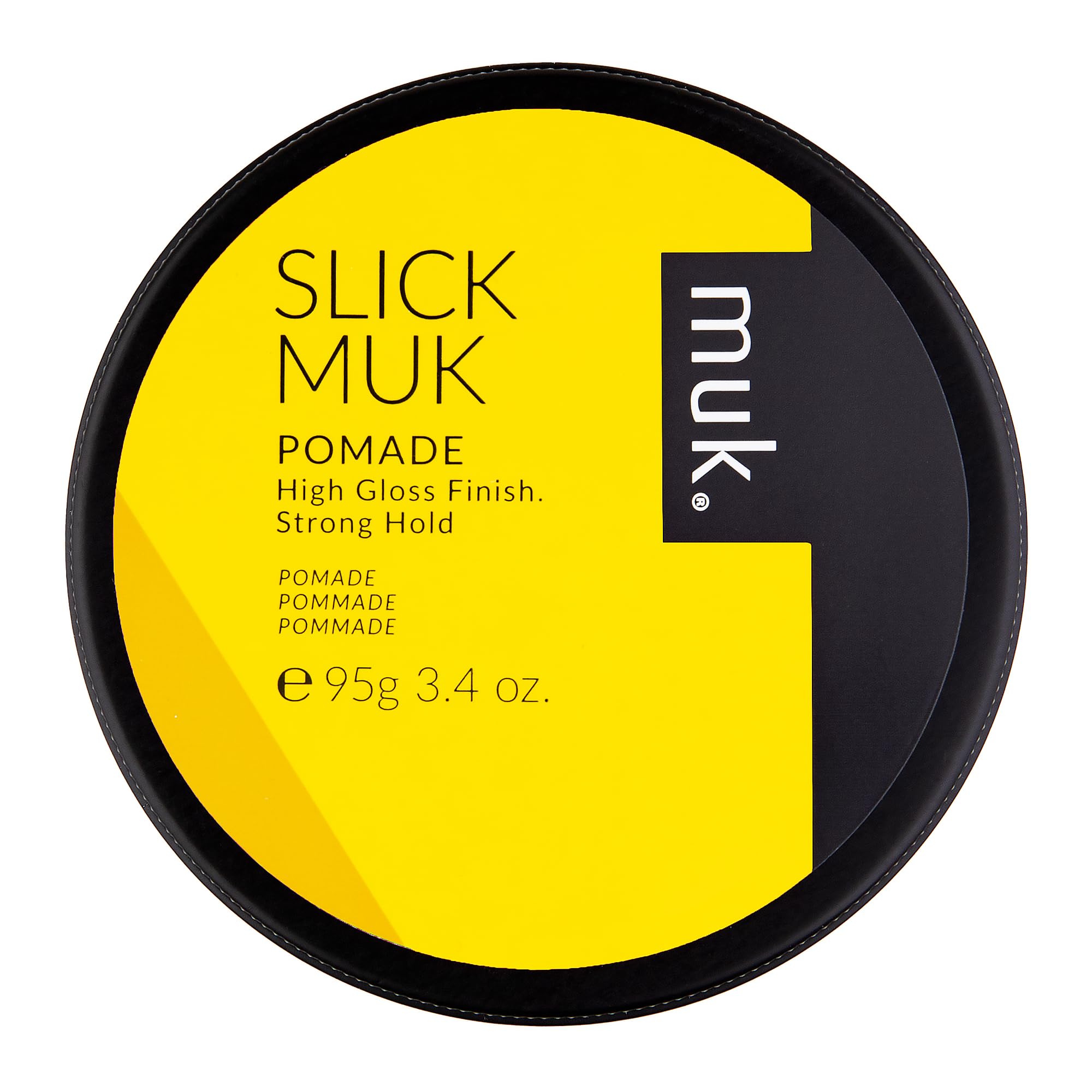 MUK Slick Hair Pomade – Strong Hold High Gloss Styling Wax (95g)