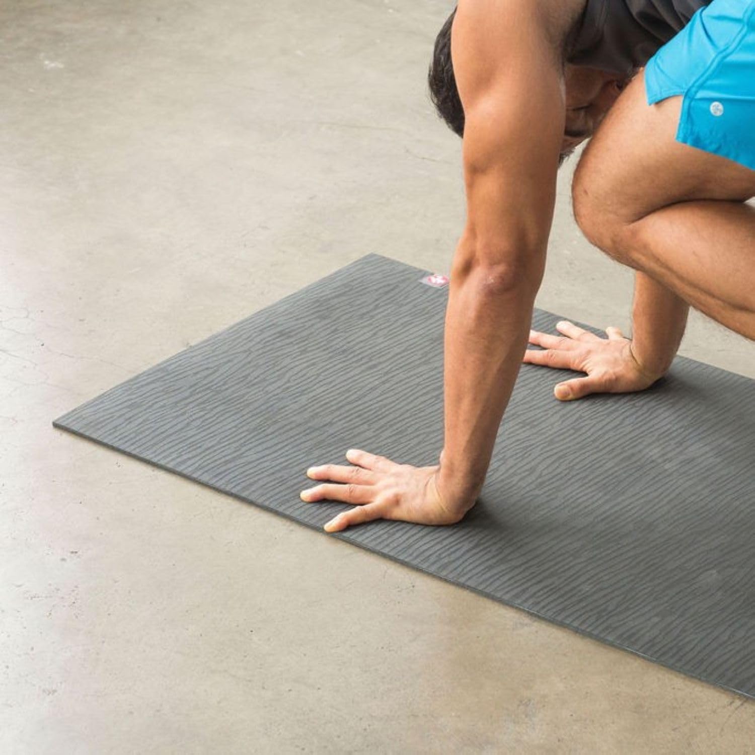 Manduka eKO Natural Rubber Yoga Mat – Midnight Blue, 5mm (200cm)