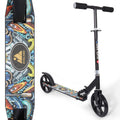 EVOLAND Foldable Kick Scooter – Adjustable 2-Wheel Aluminum Scooter for Teens
