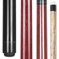 Aklot Heavy Jump Break Pool Cue | 23-25oz Ash Wood Stick | 14mm Tip