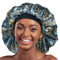 Extra Large Satin Bonnet – Silky Sleep Cap for Curly Hair