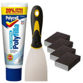Polycell Wall Repair Bundle | Polyfilla, Scraper & Sanding Blocks