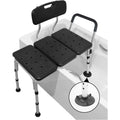 PEPE Bath Transfer Bench – Non-Slip Shower Chair with Padded Armrest