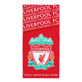 Liverpool FC Official Beach Towel – 100% Cotton Soft Badge Design, 75x150cm