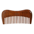Resèt Sandalwood Comb | Wide Tooth Anti-Static Wooden Hair Detangler