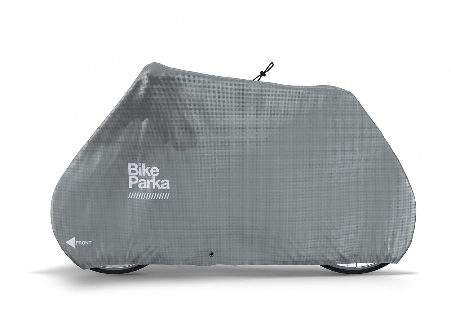BikeParka STASH Waterproof Ripstop Bicycle Cover - Pavement Grey
