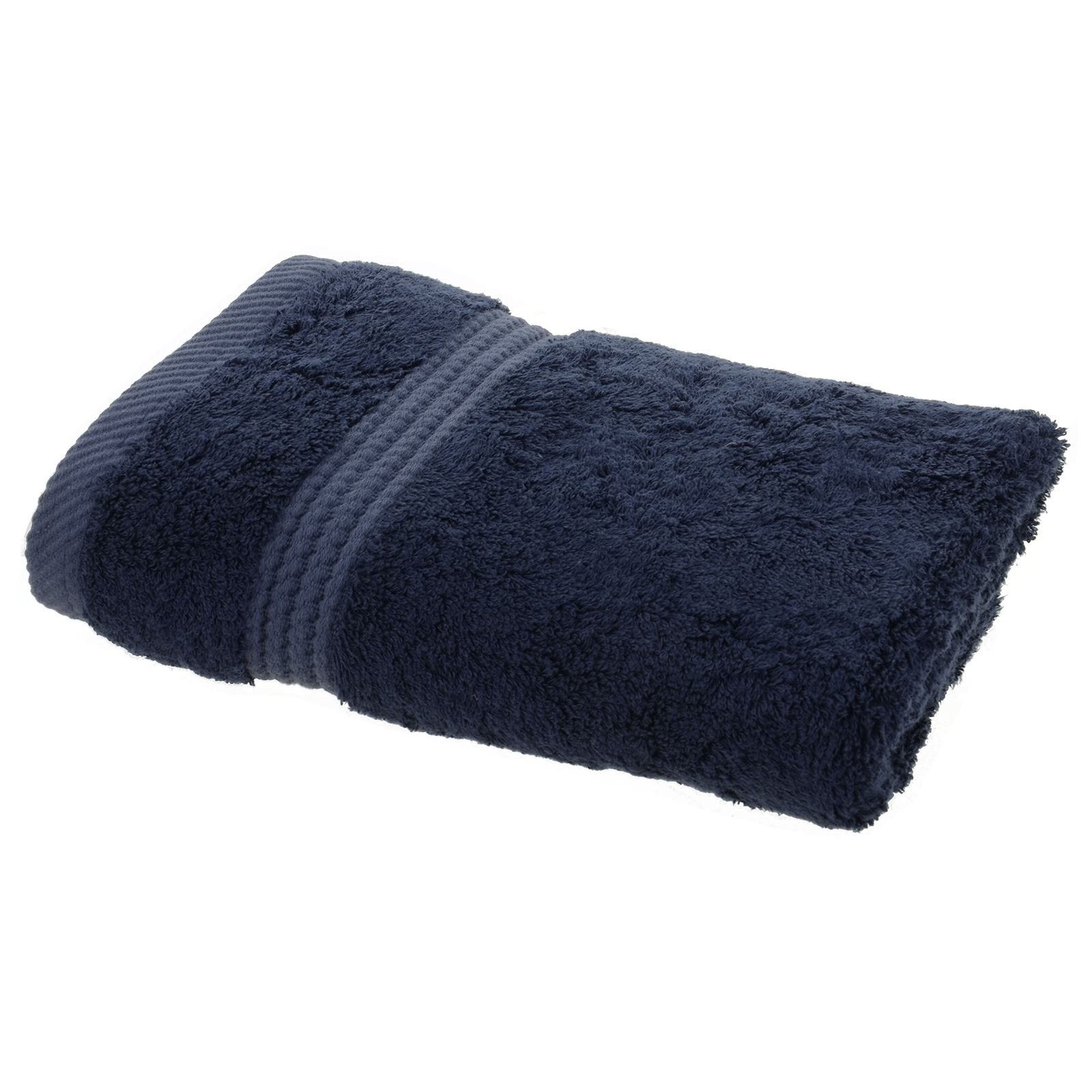 Bamboo Bliss Navy Blue Luxury Hand Towel | Soft 600gsm Bamboo Cotton