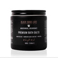 Black Sand Labs Midnight Musk Bath Salts for Men – Dead Sea & Lava Salt