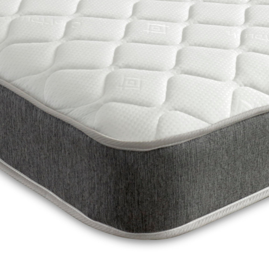 Extreme Comfort Hybrid Memory Foam Mattress | 2ft6 Shorty Grey 18cm