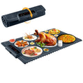 Jolof Store Silicone Food Warming Tray | Portable Heating Mat - Dark Blue