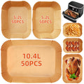 Air Fryer Liners for Ninja FlexDrawer AF500UK - 150PCS