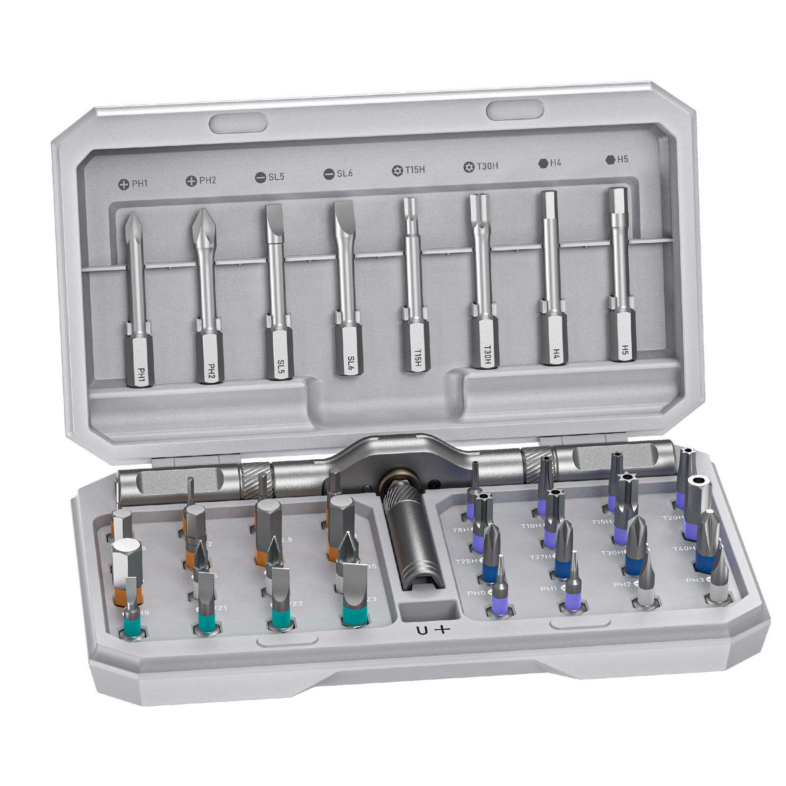 42-in-1 Magnetic Precision Screwdriver Set with T-Handle