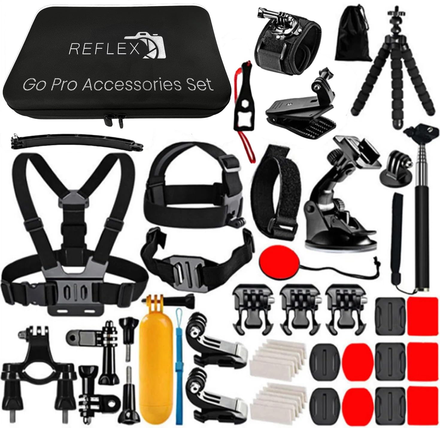 Jolof Store 50-in-1 Action Camera Accessory Kit for GoPro & DJI
