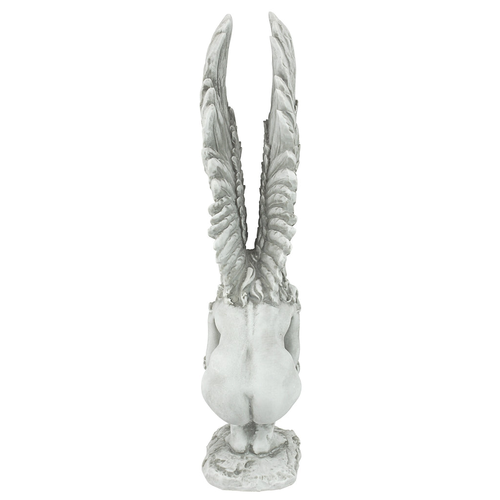 Design Toscano Remembrance Angel Garden Statue – Antique Stone, 38cm