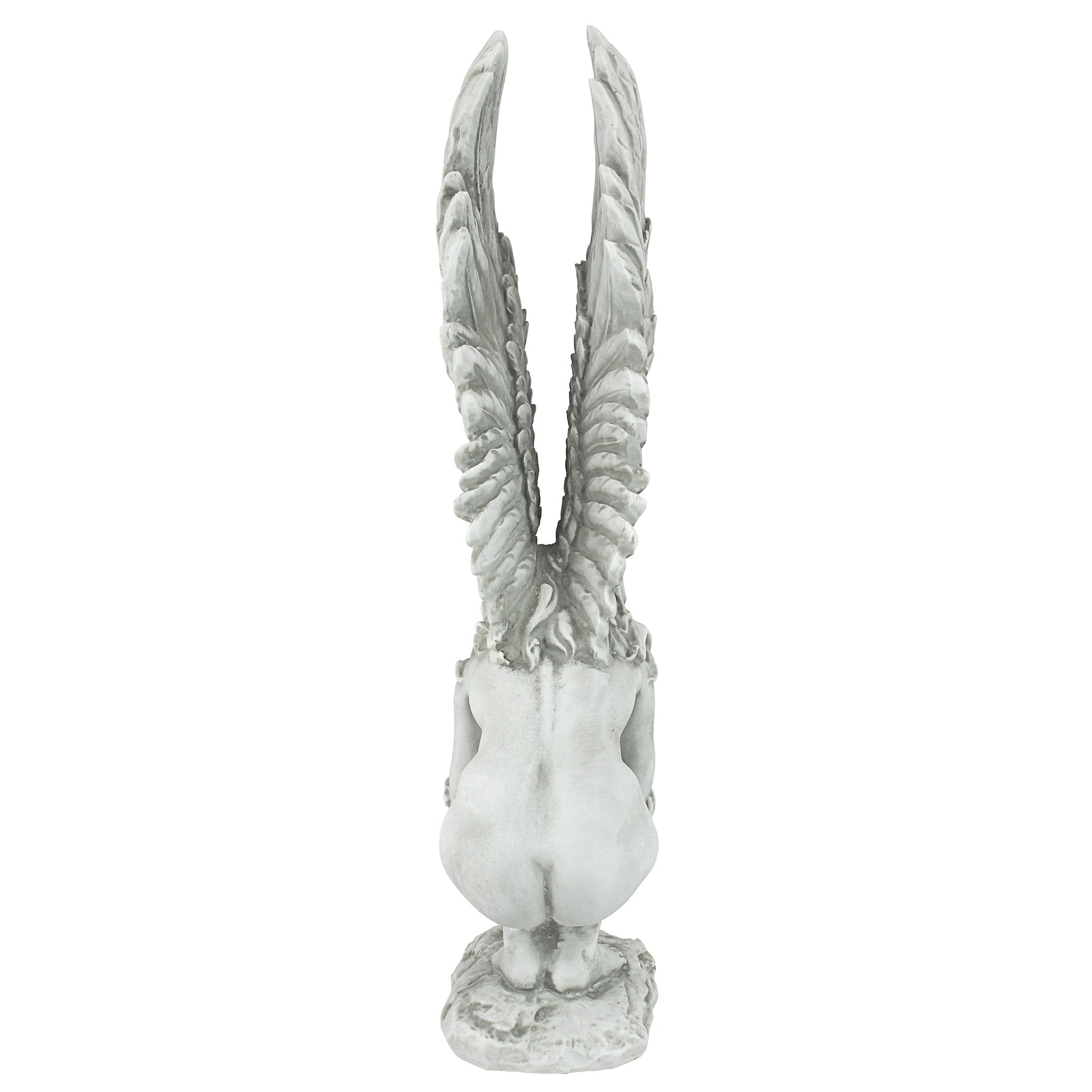 Design Toscano Remembrance Angel Garden Statue – Antique Stone, 38cm