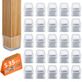 Jolof Store Silicone Chair Leg Floor Protectors for Hardwood, 35pcs