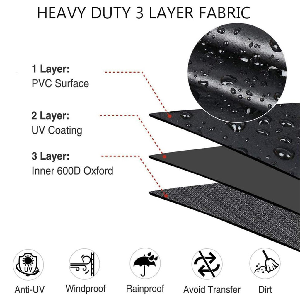 KAMsater 29" Kamado Dome Grill Cover – Waterproof 600D Oxford Fabric