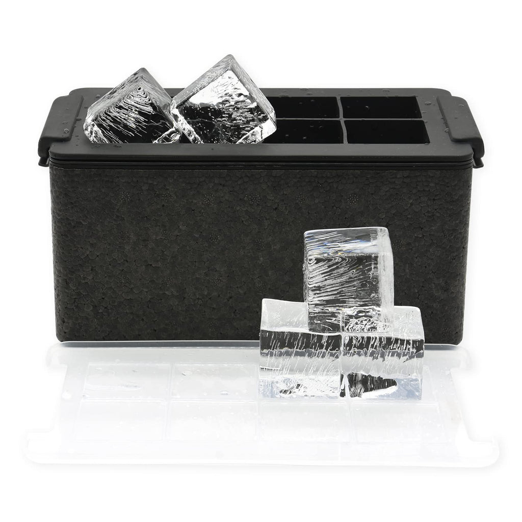 Clear Ice Cube Maker – 2 Inch Large Square Molds for Whiskey
