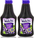 Welch's Grape Jelly Squeezable Fruit Spread, 567g (2 Pack Bundle)