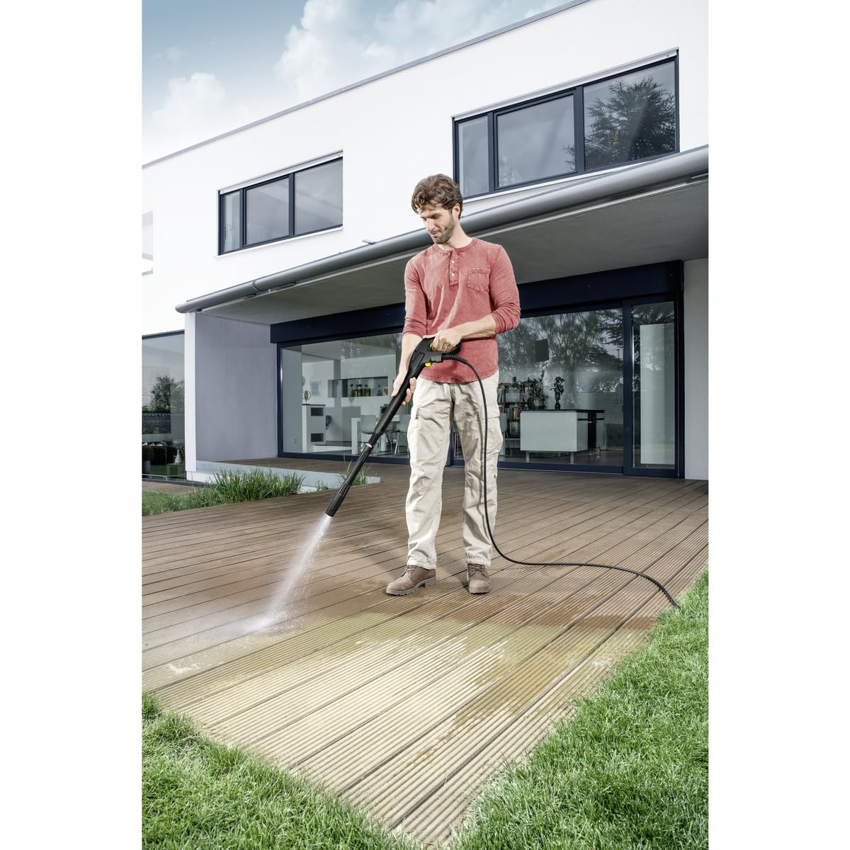 Kärcher HK12 High Pressure Hose Kit – 12m Replacement Hose for K2-K7