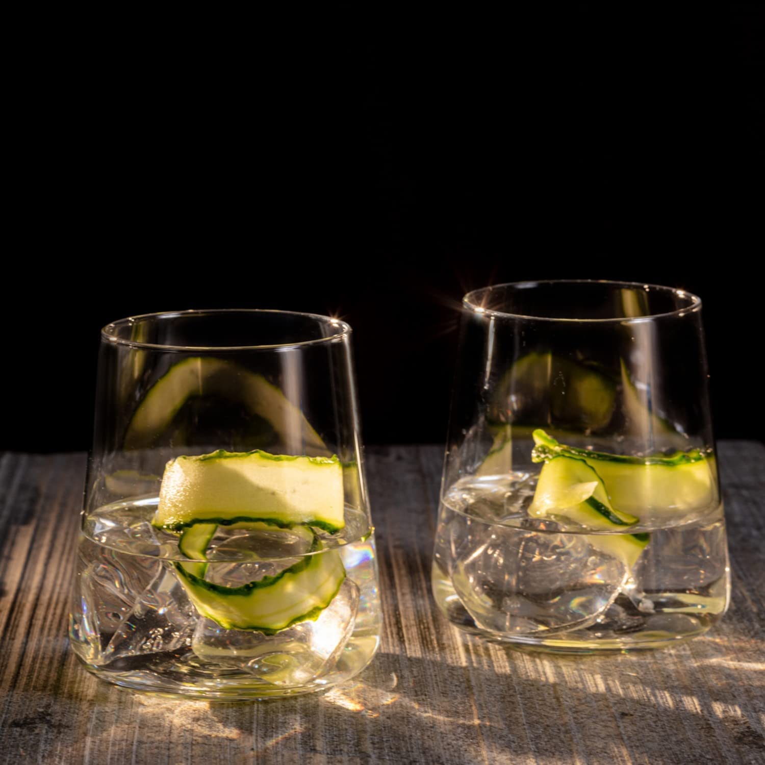 Krosno Avant-Garde Tumbler Drinking Glasses - 430ml Set of 12