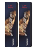 Wella Koleston Perfect ME+ 6/0 Dark Blonde Permanent Hair Dye - Pack of 2