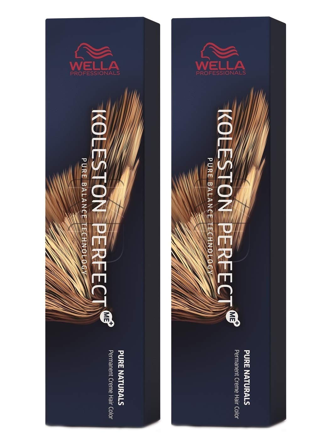 Wella Koleston Perfect ME+ 6/0 Dark Blonde Permanent Hair Dye - Pack of 2