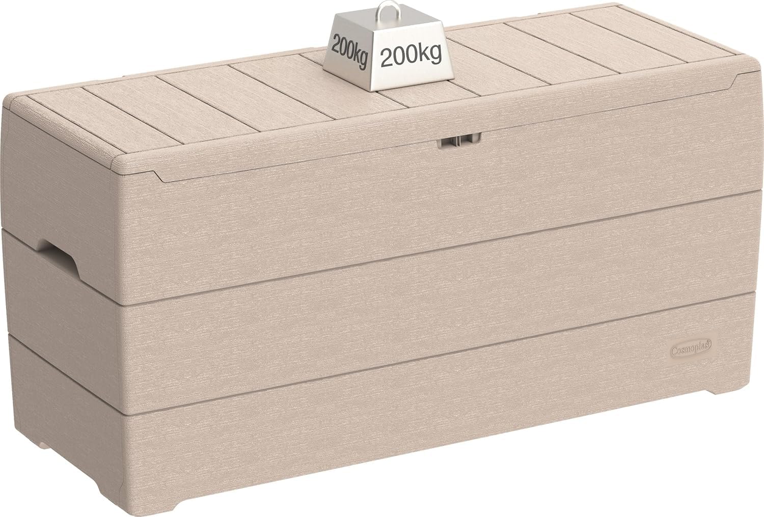 Duramax Cedargrain 270L Outdoor Deck Box – Lockable Garden Storage