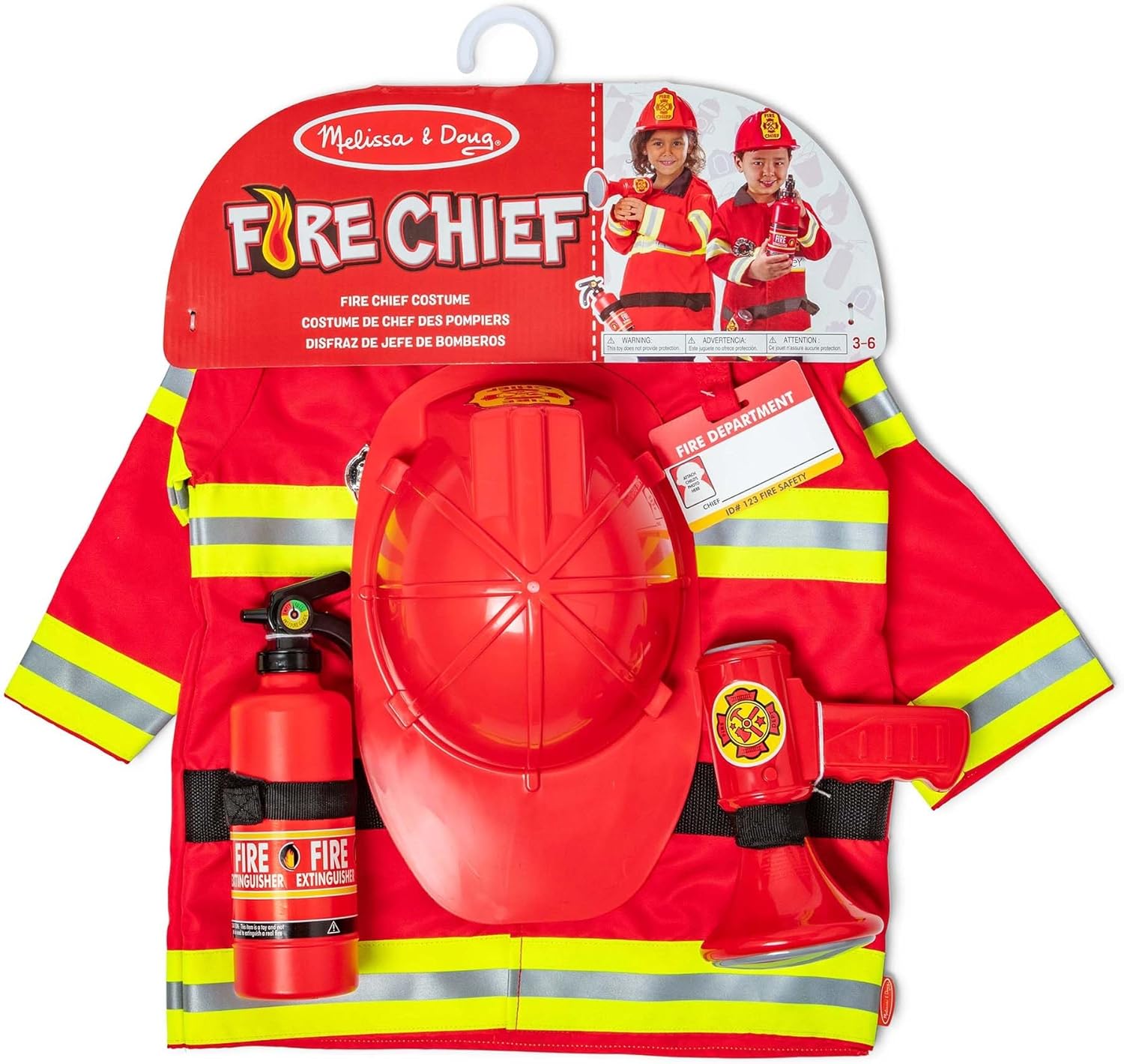Melissa & Doug Fire Chief Outfit