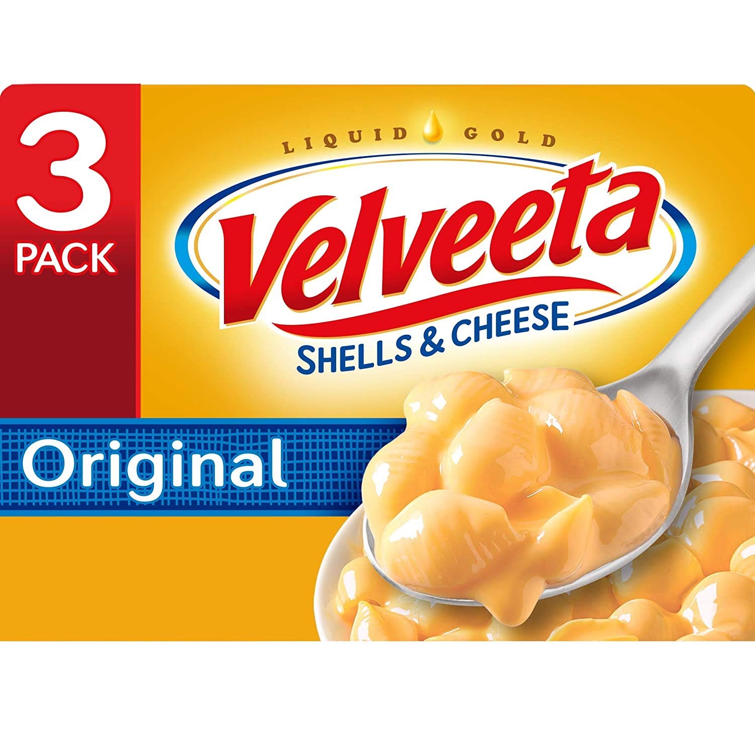 Velveeta Shells and Cheese Original Macaroni - 12oz (Pack of 3)