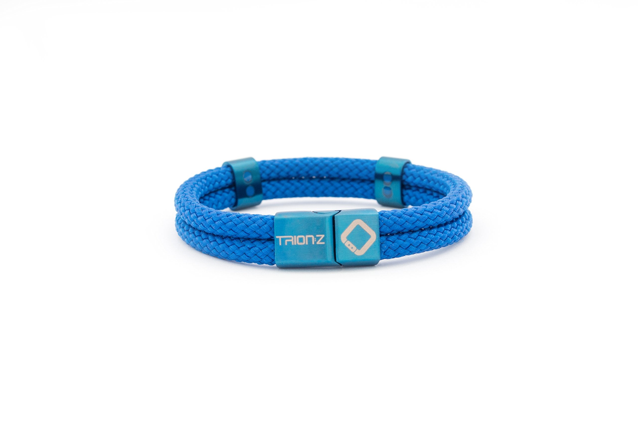 Trion:Z Zen Loop Duo Magnetic Bracelet – Unisex ANSPO Wristband, Indigo