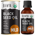 Rawya Organic Black Seed Oil – Cold Pressed, High TQ, Unfiltered 100ml