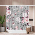 Woutay Floral Shower Curtain | Mold Resistant Waterproof Polyester