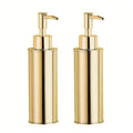 BGL Gold Soap Dispenser 2 Pack | 304 Stainless Steel for Kitchen & Bath