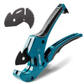 Libraton 42mm PVC Pipe Cutter – Ratchet Drive Tool with Spare Blade