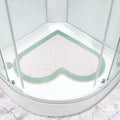 Corner Shower Mat – 60x60cm Non-Slip Loofah Bath Mat
