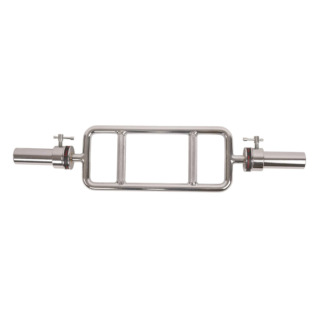 Sunny Health & Fitness 34" Olympic Triceps Bar with Ring Collars