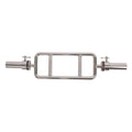 Sunny Health & Fitness 34" Olympic Triceps Bar with Ring Collars
