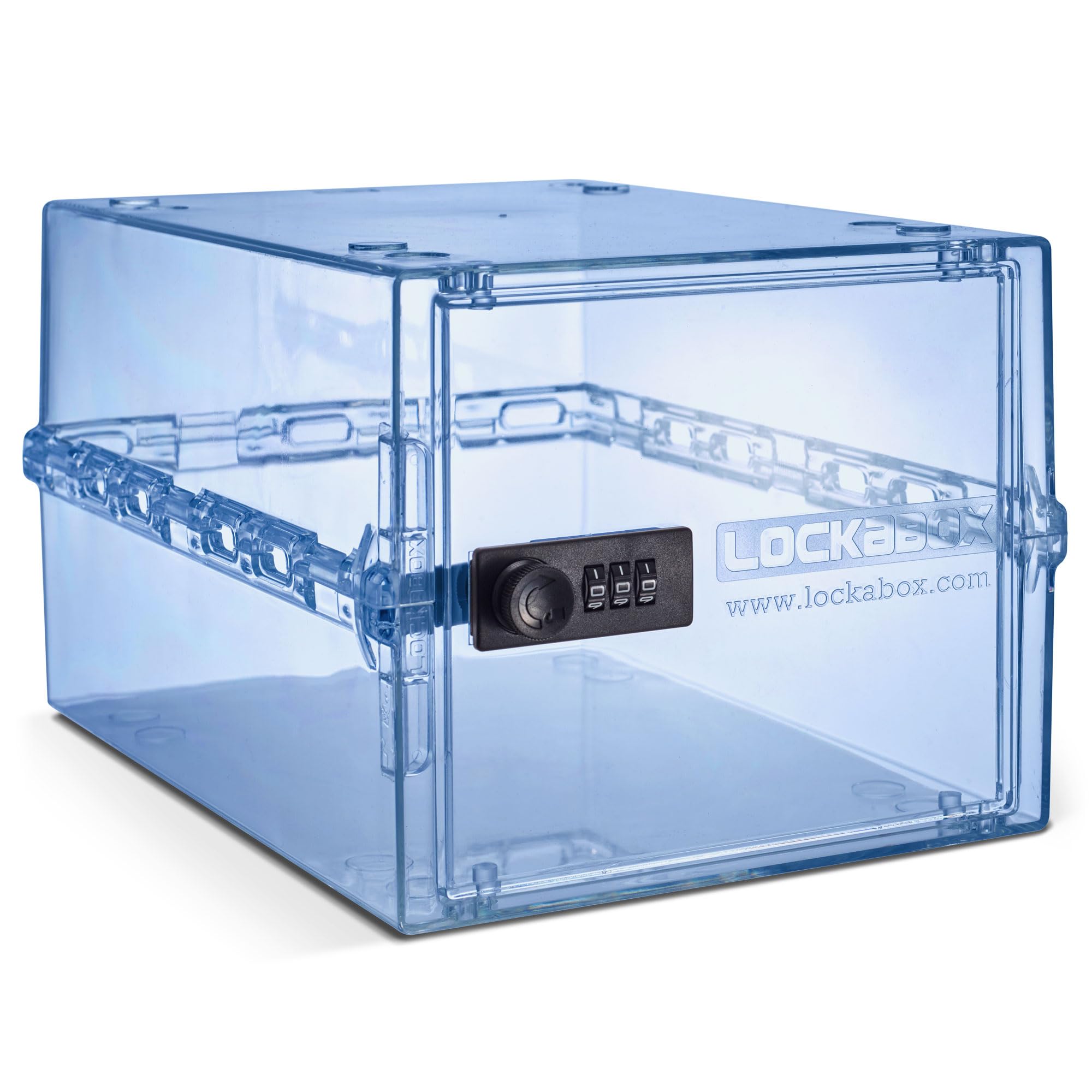 Lockabox One 10L Lockable Storage Box | Medi Blue Combination Medicine Safe