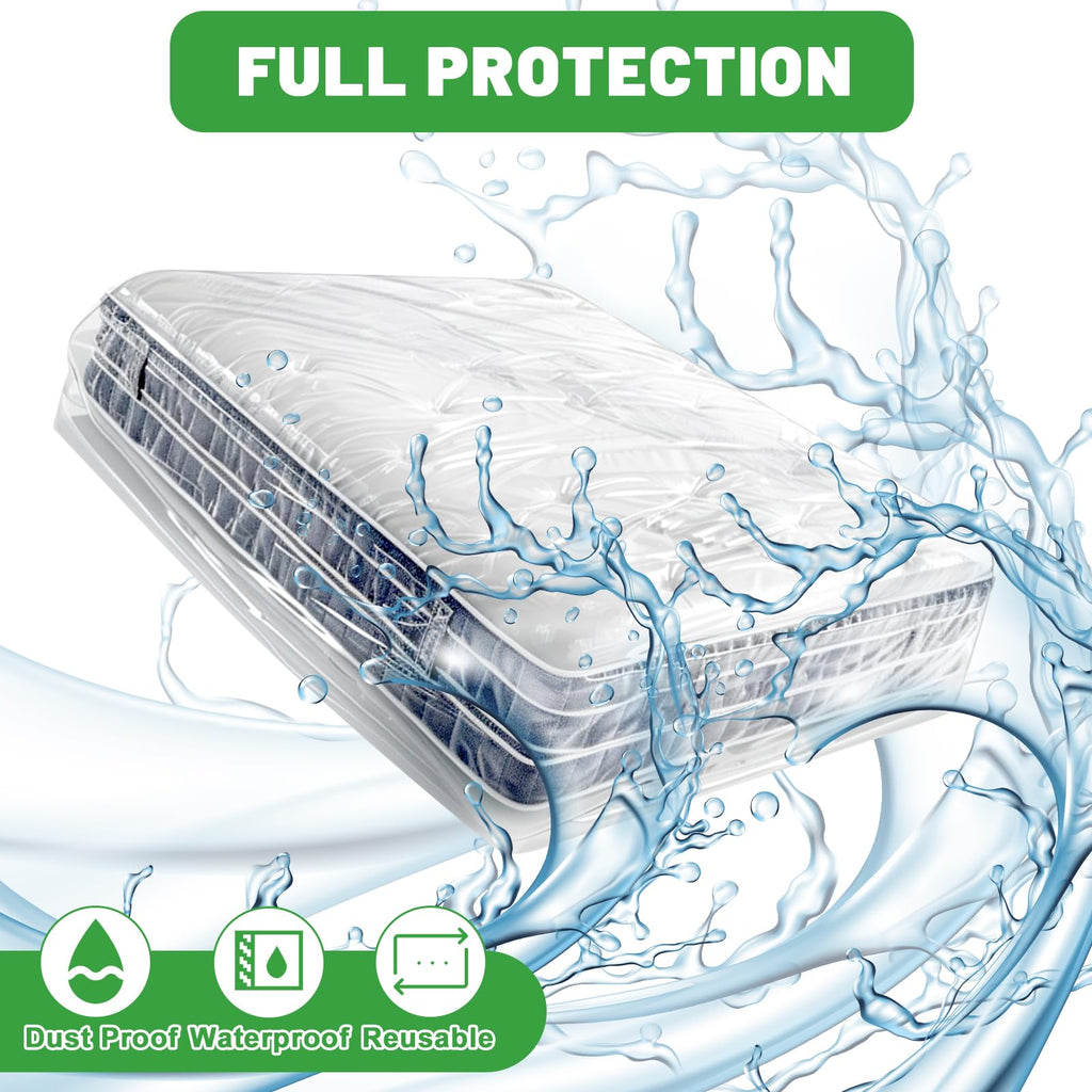 Dntorx Single Mattress Cover for Moving, Mattress Bags for Moving - image 3
