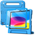 JETech iPad 11th/10th Gen Kids Case with Screen Protector - Blue
